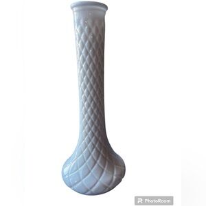 Vintage Hoosier Milk Glass Bud Vase